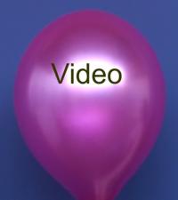 Luftballon Metallic Farbe Pink Video: Luftballon Metallic Pink